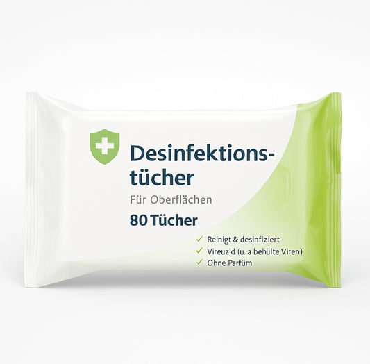 Desinfektionstücher-Packung