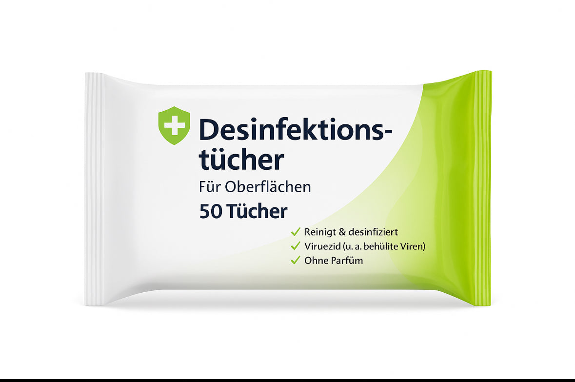 Desinfektionstücher-Packung