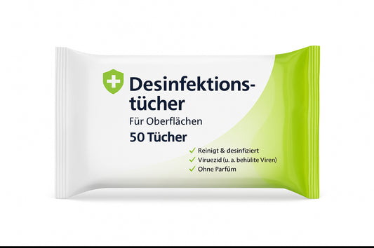 Desinfektionstücher-Packung